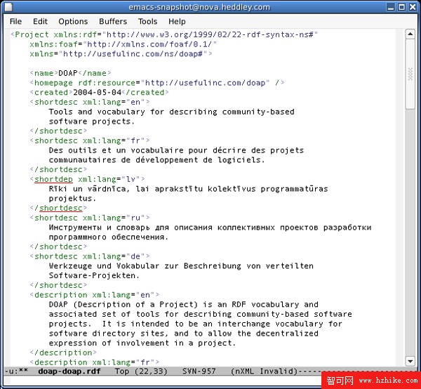 XML Watch: 使用 XML 描述開放源代碼項目 4