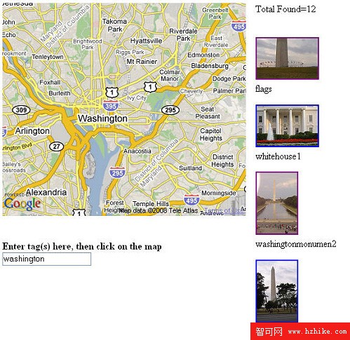 開發一個基於位置的動態 mashup