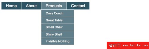 Simple CSS-based drop-down menu