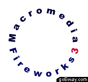 Fireworks制作環繞文字 